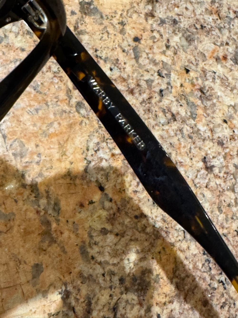 Warby Parker Talbot Whiskey Tortoise Glasses - Picture 5 of 5
